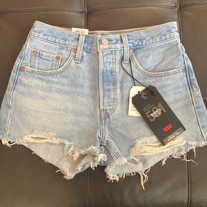Levi’s Premium 501 High Rise Shorts
